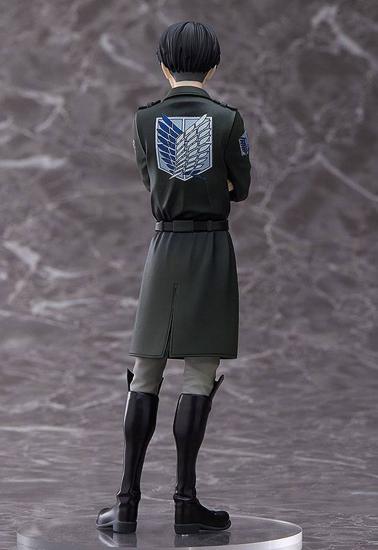 L'ATTAQUE DES TITANS - Levi "Vers. Dark Color" - Pop Up Parade 19cm