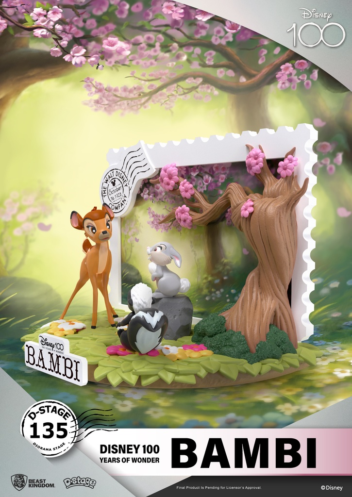 Diorama Stage-135-Disney 100 Years of Wonder-Bambi