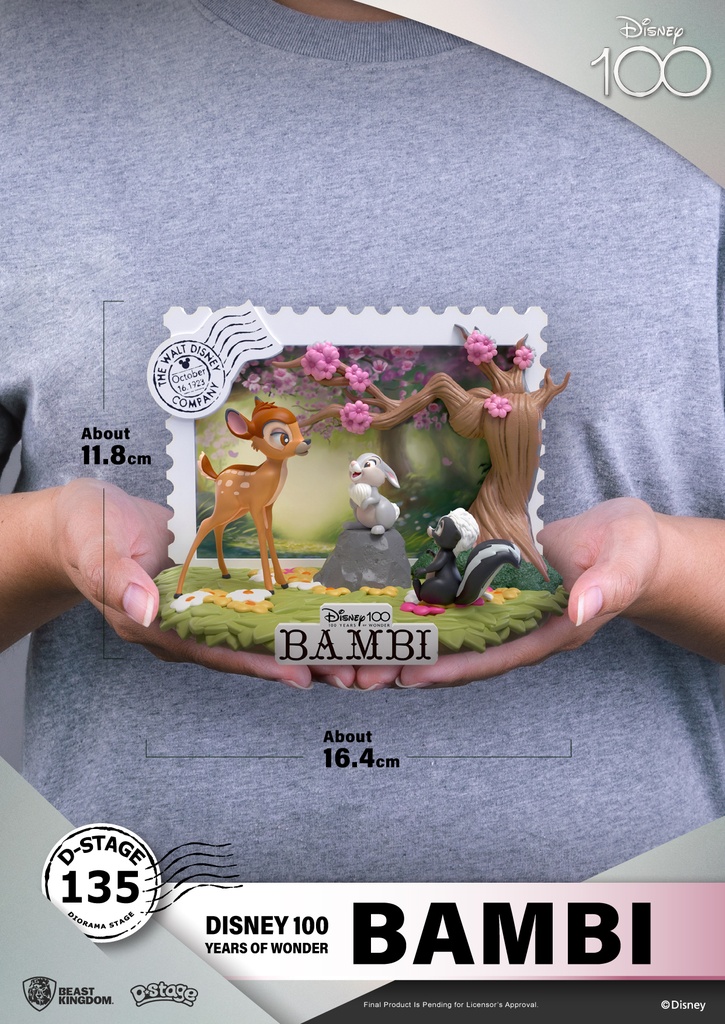 Diorama Stage-135-Disney 100 Years of Wonder-Bambi