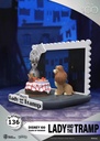 Diorama Stage-136-Disney 100 Years of Wonder-Lady And The Tramp