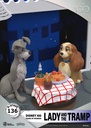 Diorama Stage-136-Disney 100 Years of Wonder-Lady And The Tramp