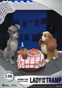 Diorama Stage-136-Disney 100 Years of Wonder-Lady And The Tramp