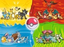 Différents types Pokémon - Puzzle [150pcs]