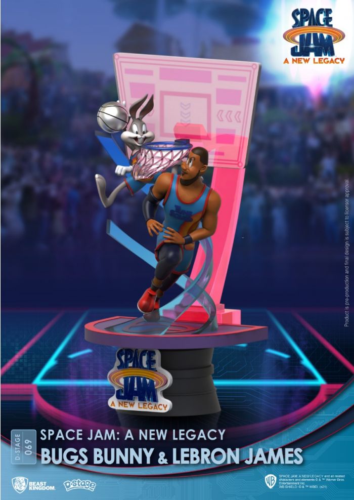 Diorama Stage-069-Space Jam: A New Legacy- Bugs Bunny & Lebron James