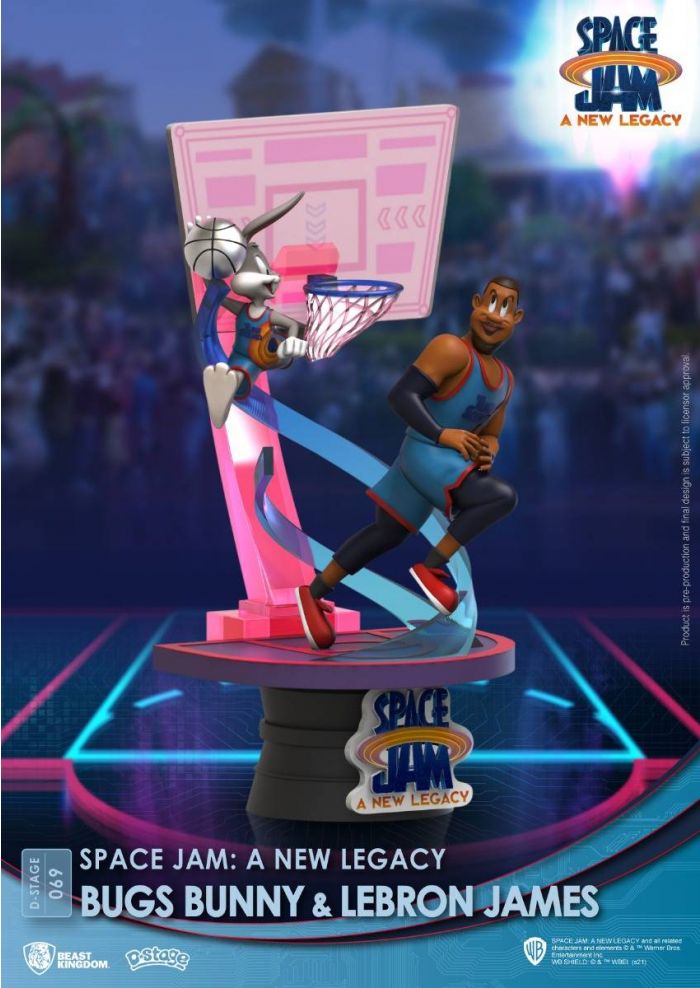 Diorama Stage-069-Space Jam: A New Legacy- Bugs Bunny & Lebron James