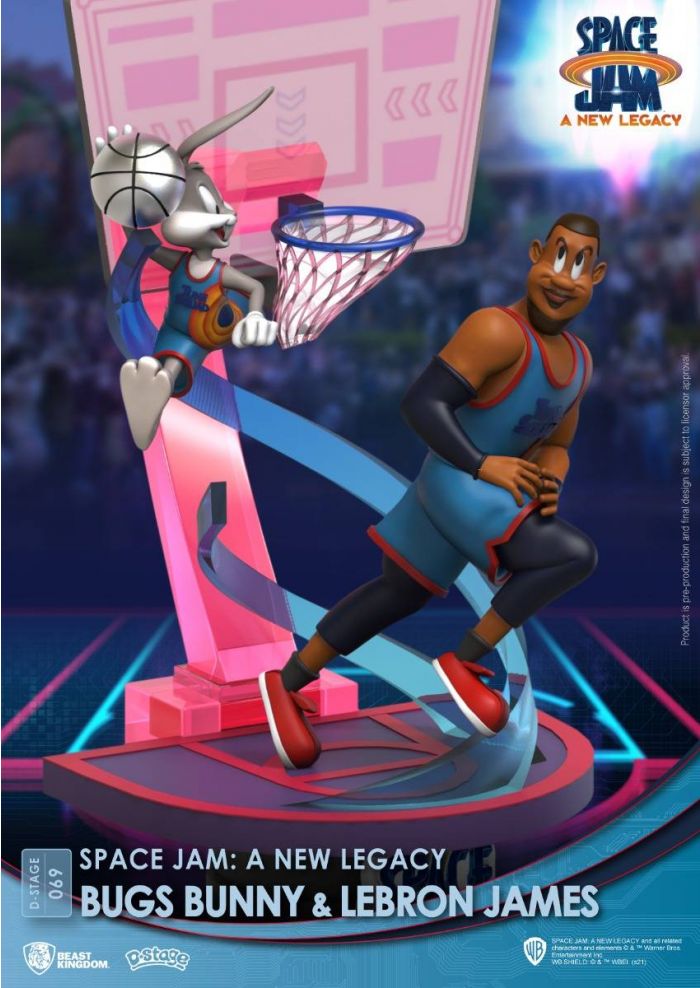 Diorama Stage-069-Space Jam: A New Legacy- Bugs Bunny & Lebron James