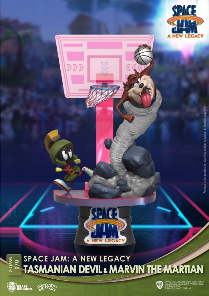Diorama Stage-070-Space Jam: A New Legacy- Tasmanian Devil & Marvin The Martian