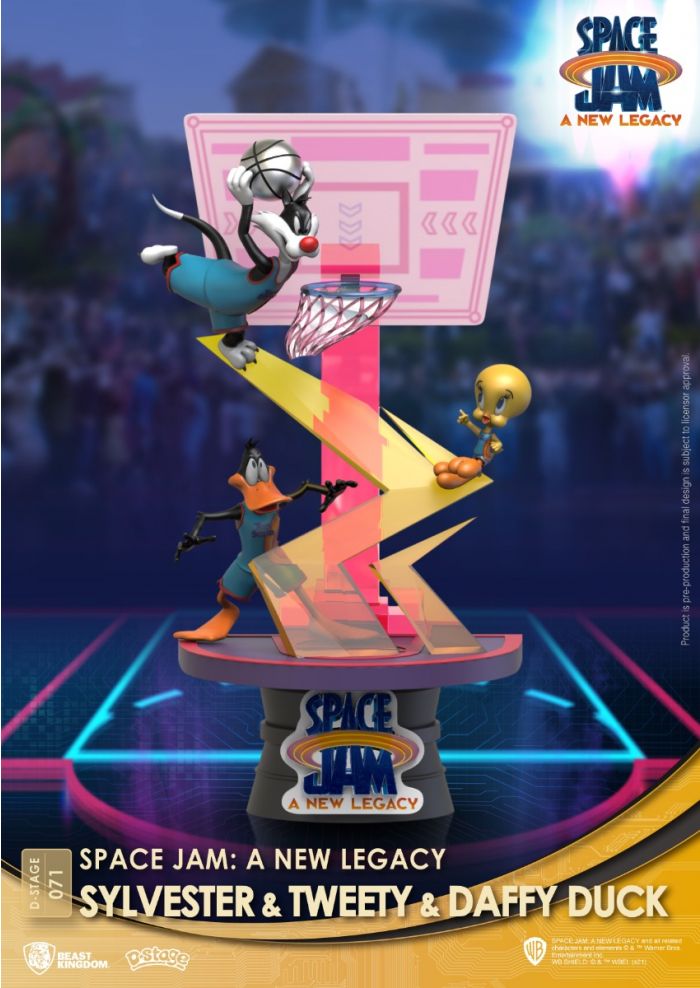 Diorama Stage-071-Space Jam: A New Legacy- Sylvester & Tweety & Daffy Duck