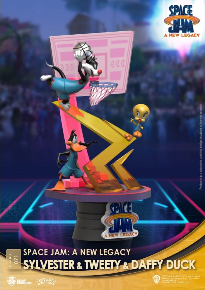 Diorama Stage-071-Space Jam: A New Legacy- Sylvester & Tweety & Daffy Duck