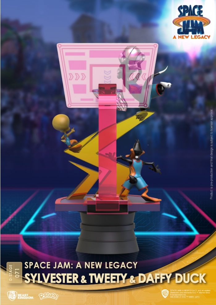 Diorama Stage-071-Space Jam: A New Legacy- Sylvester & Tweety & Daffy Duck