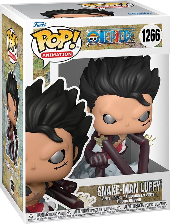 ONE PIECE - POP Animation N° 1266 - Snake-Man Luffy