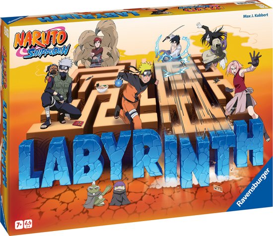 NARUTO SHIPPUDEN - Jeu de Plateau Labyrinth