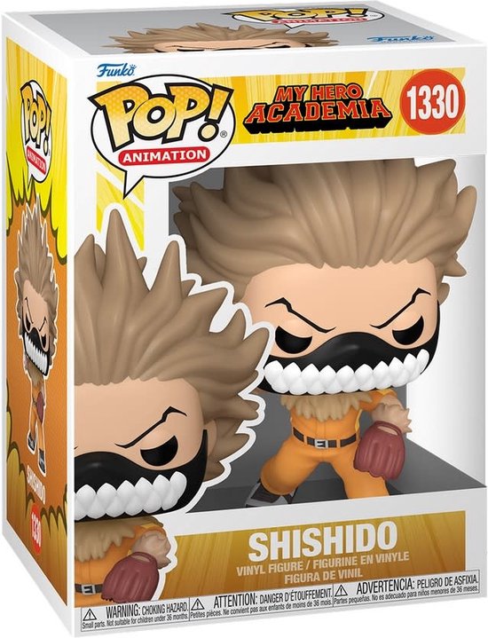 MY HERO ACADEMIA HLB - POP Animat. N°1330 -Captain Shishido (Baseball)