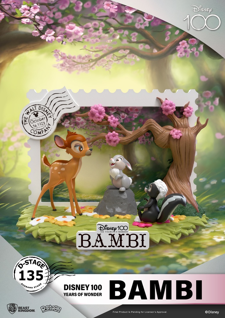 Diorama Stage-135-Disney 100 Years of Wonder-Bambi