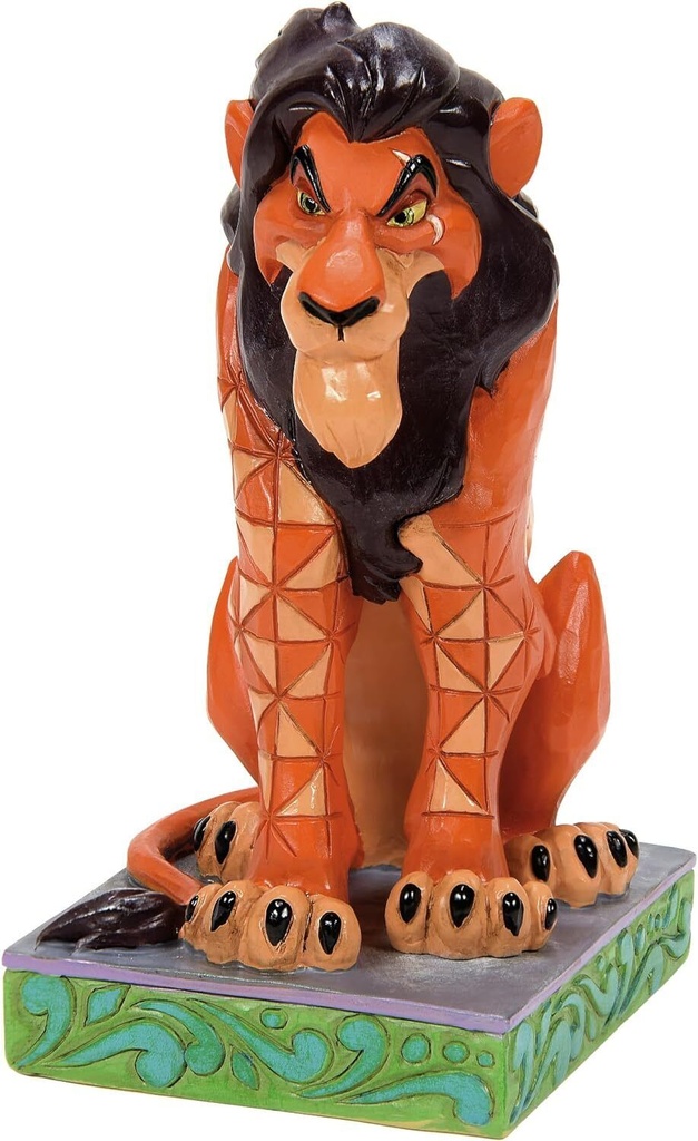 DISNEY Unfit Ruler (Scar Personality Pose Figurine) 