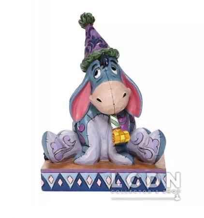 DISNEY Birthday Blues (Eeyore with Birthday Hat Figurine) 