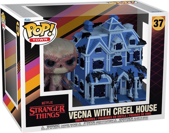 FUNKO POP! STRANGER THINGS S4 - POP TOWN N° 37 - Creel House avec Vecna