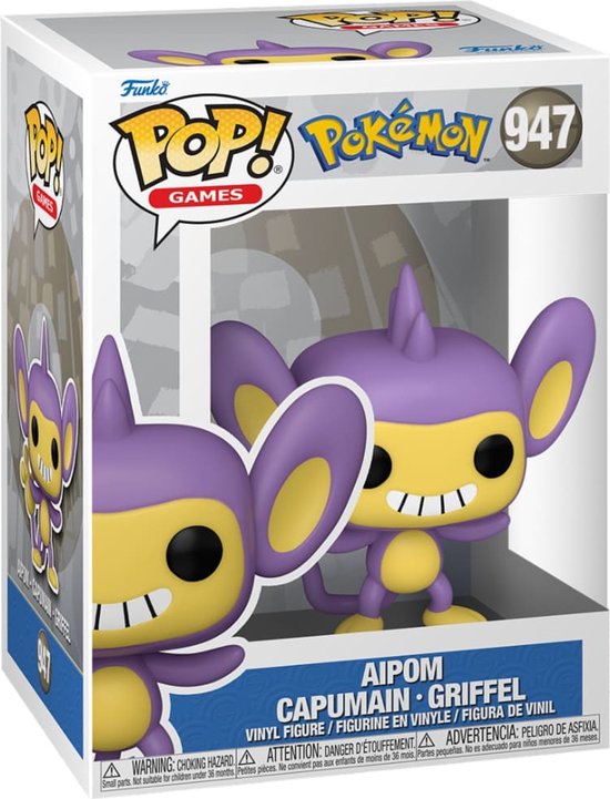 FUNKO POP! POKEMON - POP Games N° 947 - Capumain