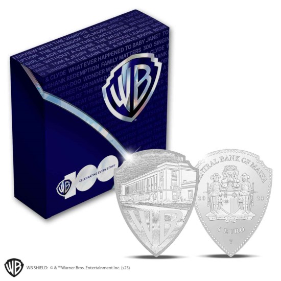 Malta 5 Euro "100Th Anniversary Of Warner Bros."