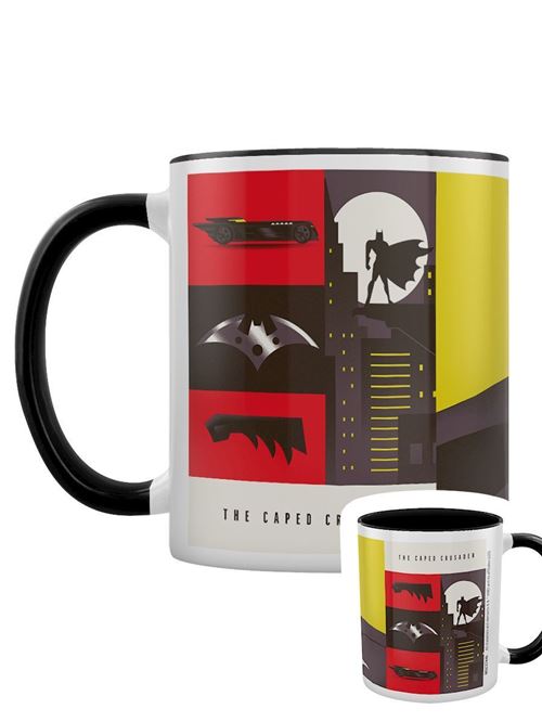 Warner Bros. 100 (The Caped Crusader) Black 11Oz/315Ml