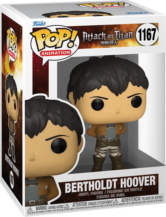 Funko Pop! Animation: Attack On Titan - Bertholdt Hoover