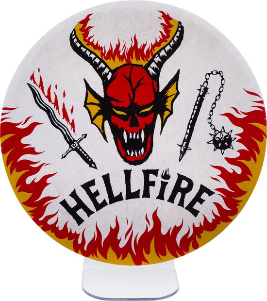 Stranger Things - Lampe Logo Club Hellfire