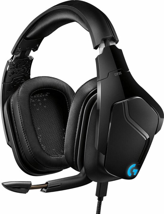 Logitech Casque De Jeu Sans Fil Lightsync 7.1 Surround G935 Pour Pc, Ps4, Xbox One Et Switch